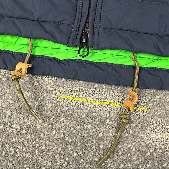 Relwen Windzip Vest Mens Medium Blue/Green Full Zip Outdoor Workwear Utility - Picture 6 of 10